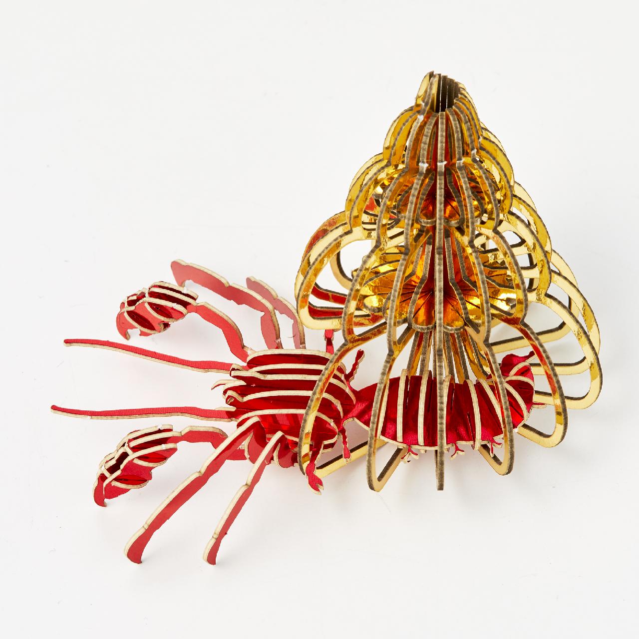 ヤドカリ 3D立体ペーパーパズル