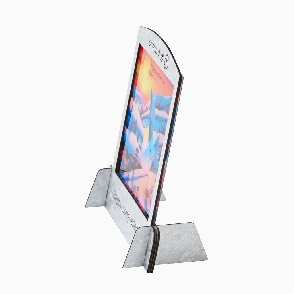 ステンドアート【シマエナガ】シマちゃん-2