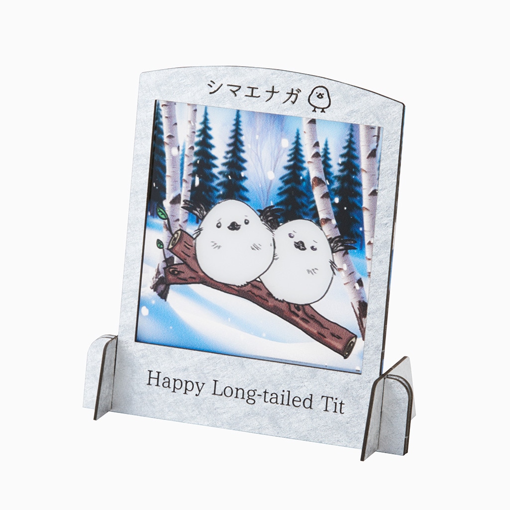 ステンドアート【シマエナガ】シマちゃん-4