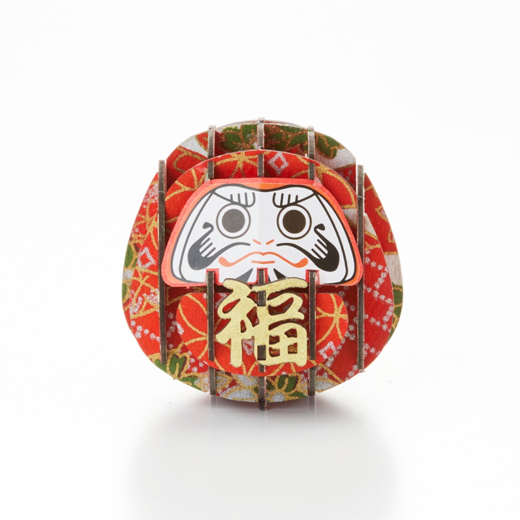 だるま 和紙 3D立体ペーパーパズル