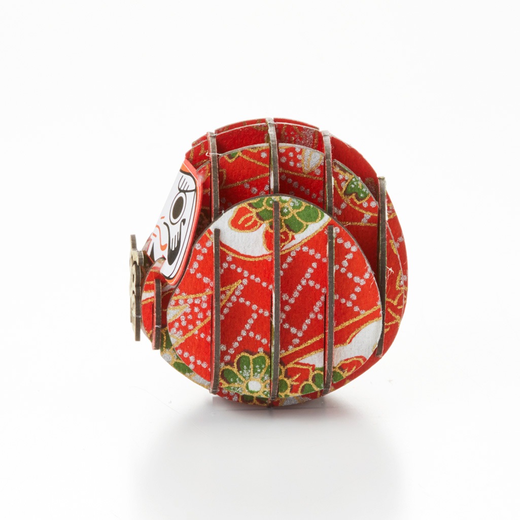 だるま 和紙 3D立体ペーパーパズル