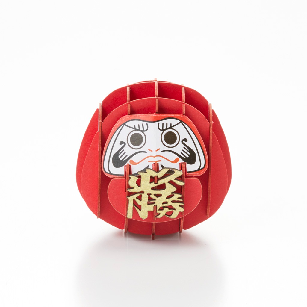 だるま 小 3D立体ペーパーパズル