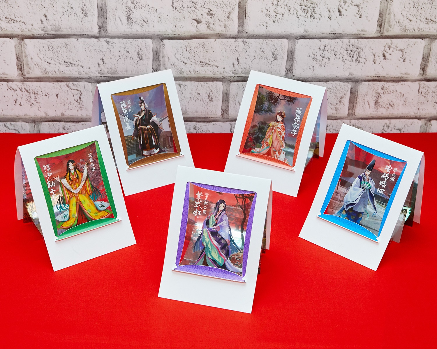 平安ゆかりの地巡りカードスタンド 紫式部/紫式部公園（Murasakisikibu