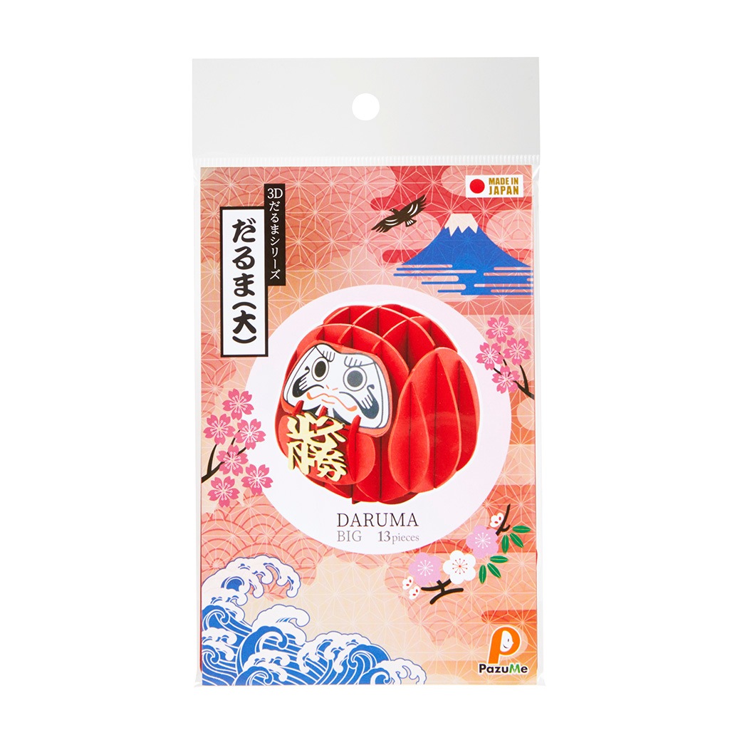 だるま 大 3D立体ペーパーパズル