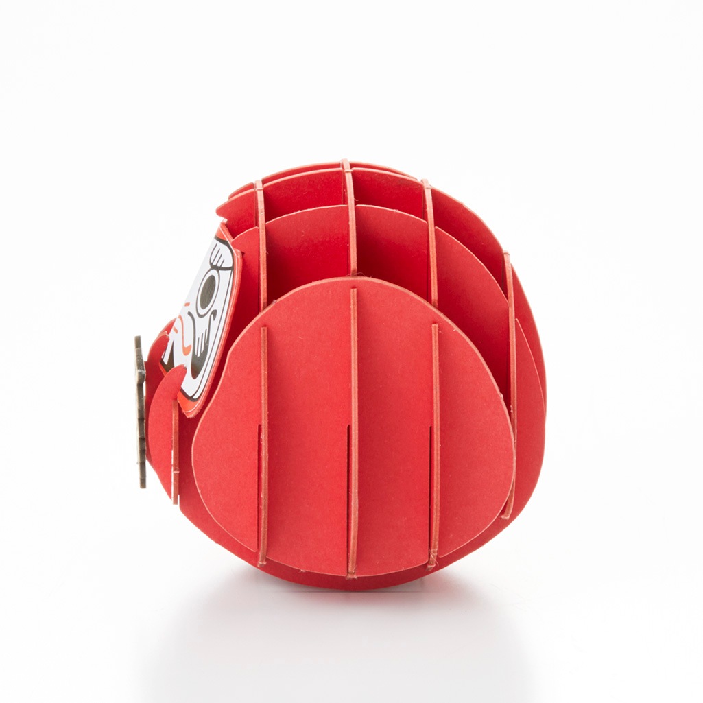 だるま 大 3D立体ペーパーパズル