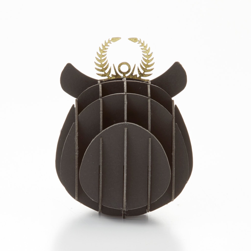 だるま 武将 徳川家康 3D立体ペーパーパズル