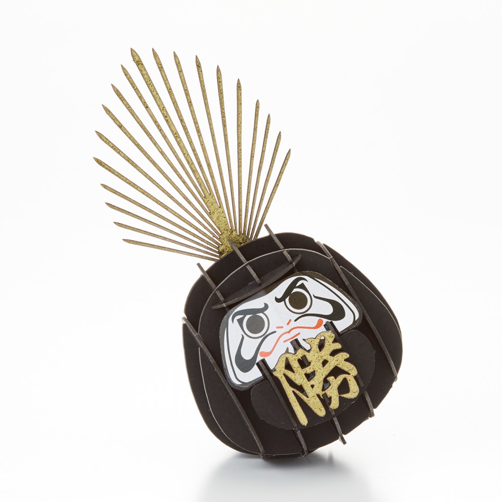 だるま 武将 豊臣秀吉 3D立体ペーパーパズル