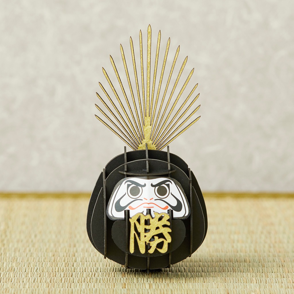 だるま 武将 豊臣秀吉 3D立体ペーパーパズル