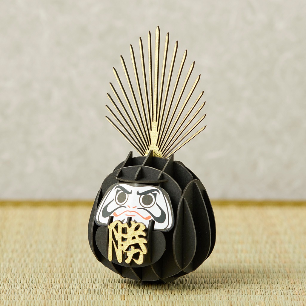 だるま 武将 豊臣秀吉 3D立体ペーパーパズル