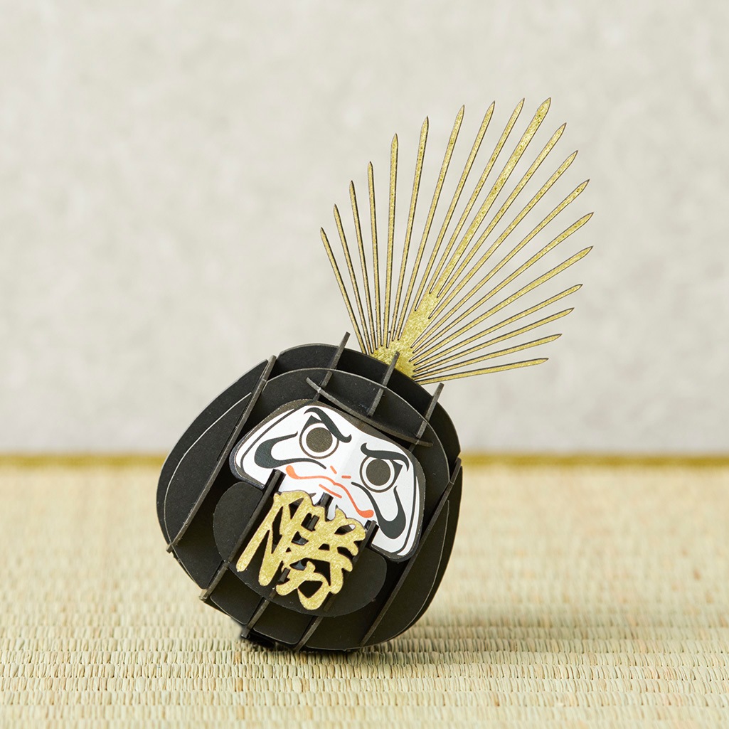 だるま 武将 豊臣秀吉 3D立体ペーパーパズル