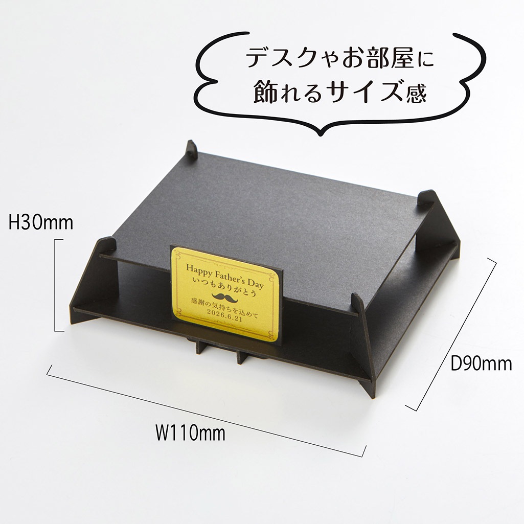 【限定15セット】父の日  ギフト ディスプレイ台付き カワセミ 雌 3D立体ペーパーパズル｜メッセージプレート付き