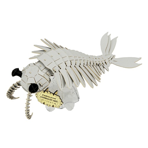 ■アノマロカリス<グレー>台座付 3D立体ペーパーパズル