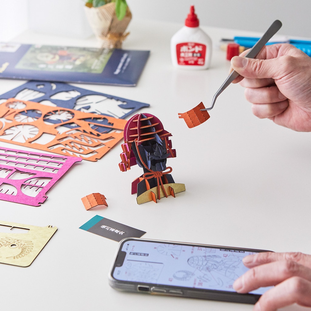 SHOGUN LN武将 徳川家康 3D立体ペーパーパズル