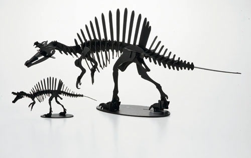 ■＜超BIG＞スピノサウルス（台付）3D立体ペーパーパズル