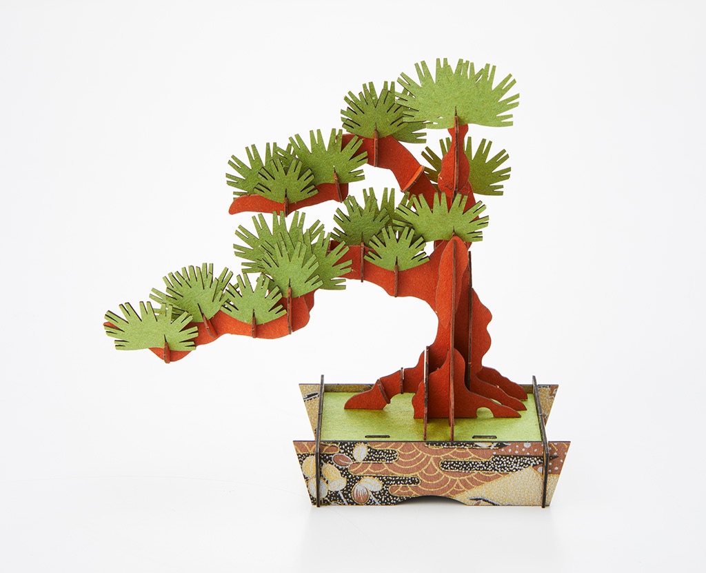 盆栽 BONSAI 3D立体ペーパーパズル