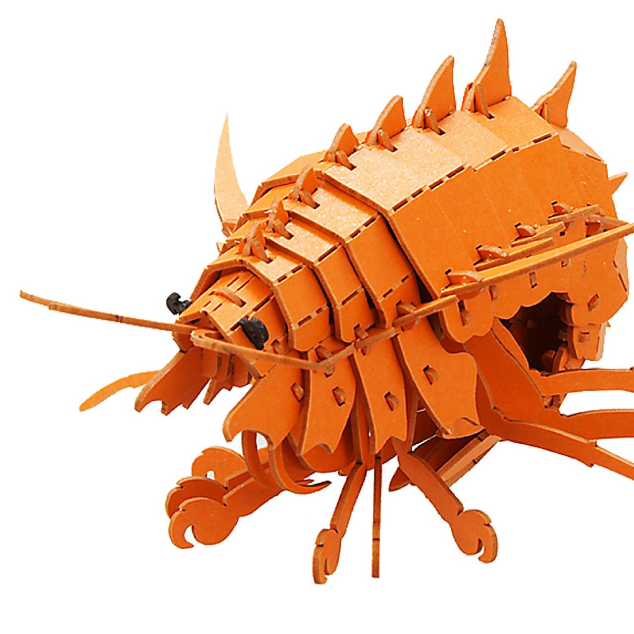 バイカルヨコエビ 3D立体ペーパーパズル