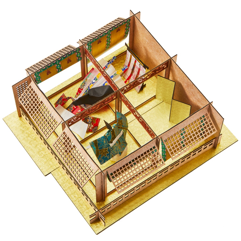 源氏物語＜若紫＞（台座付） | 源氏物語/Tale of the Genji | PazuMe