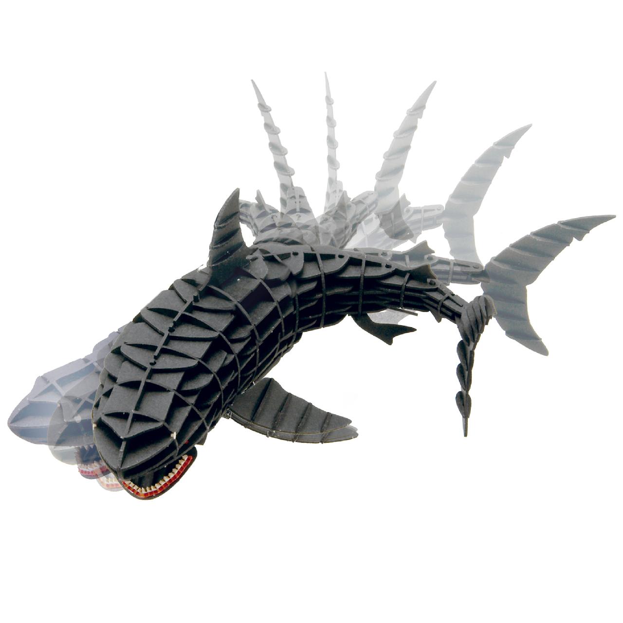 DXホオジロザメ（MOVE）ブラック 3D立体ペーパーパズル