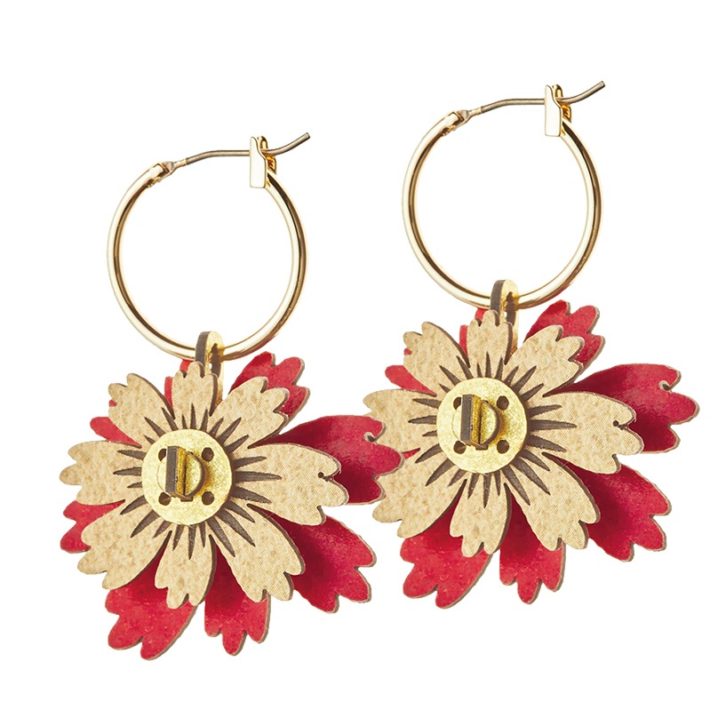 コスモス 赤・肌色