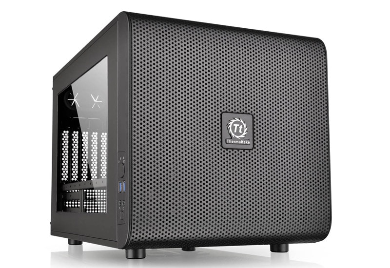 通販pc4u Thermaltake Core V21 Black Win Secc 水冷対応キューブ型pcケース Ca 1d5 00s1wn 00 通販pc4u Thermaltake Core V21 Black Win Secc 水冷対応キューブ型pcケース Ca 1d5 00s1wn 00