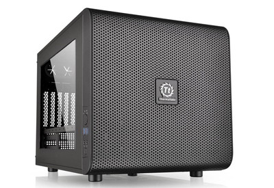 Thermaltake Core V21/Black/Win/SECC 水冷対応キューブ型PCケース (CA-1D5-00S1WN-00)|Micro-ATX|PCケース