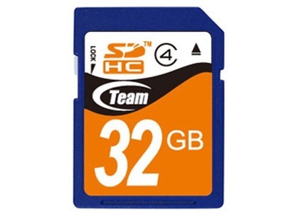 Team SD SDHC Class4 32GB SDHCメモリーカード (TG032G0SD24X)|SDカード | microSDカード|フラッシュメモリ