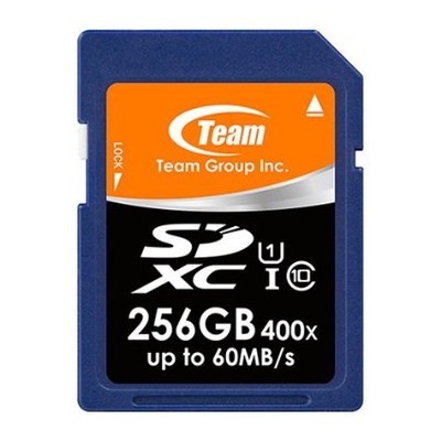 Team SDXCカード UHS-1 256GB (TSDXC256GUHS01)|SDカード | microSDカード|フラッシュメモリ