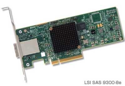 Avago LSI SAS 9300-8e SGL LSI00343 (H5-25460-00)|PCI Express|インターフェース/拡張カード