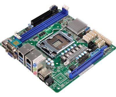 ASRock Rack C236WSI LGA1151対応Xeon向けMini-ITXマザーボード (C236 WSI)|LGA1151(Intel)|マザーボード
