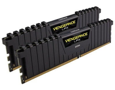 Corsair 16GB(8GBx2) DDR4 3200MHz(PC4-25600) DIMM Unbuffered 16-18-18-36 Vengeance LPX ブラック (CMK16GX4