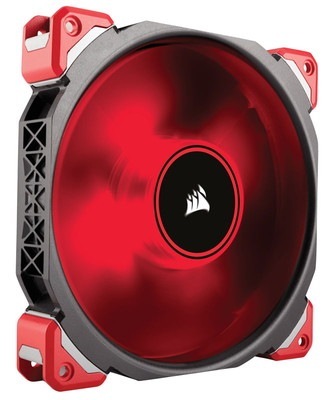 Corsair ML120 Pro 120mmファン LEDレッド｜CO-9050042-WW|ケースファン|クーラー/ヒートシンク/冷却/ファン/水冷