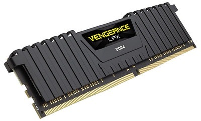 Corsair 16GB DDR4 2400MHz（PC4-19200） CL16 288pin Long DIMM Vengeance LPX ｜CMK16GX4M1A2400C16|デスクトップ用