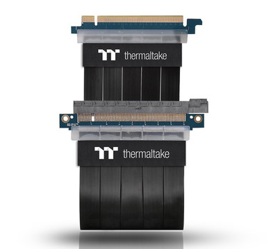 Thermaltake TT Premium PCI Expressライザーケーブル 300mm｜AC-045-CN1OTN-C1|サプライ/オプション品|マザーボード