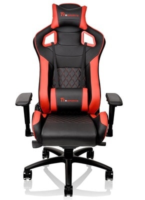 Thermaltake X Fit ゲーミングチェア 小柄な方にもフィットするスタンダードサイズ レッド｜GC-GTF-BRMFDL-01|家具/ゲーミングチェア