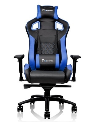 Thermaltake X Fit ゲーミングチェア 小柄な方にもフィットするスタンダードサイズ ブルー｜GC-GTF-BLMFDL-01|家具/ゲーミングチェア