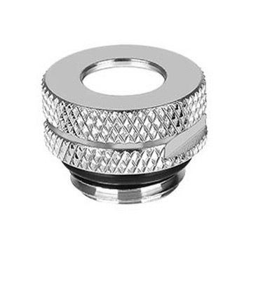Thermaltake G1/4 プレッシャープラグ Oリング付 クロムカラー Pacific G1/4 Pressure Equalizer Stop Plug O-Ring｜CL-W086-CU0