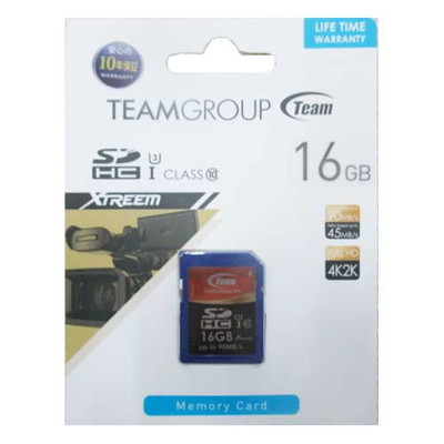 Team SDHCカード UHS-I U3 16GB｜HC016UHS03TG|SDカード | microSDカード|フラッシュメモリ