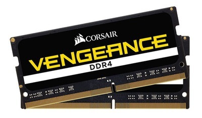 Corsair 8GB(4GBx2) DDR4 2666MHz(PC4-21300) SODIMM Unbuffered 18-19-19-39 Black PCB 1.2V,｜CMSX8GX4M2A