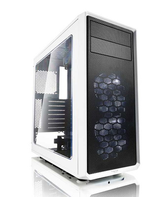 Fractal Design Focus G Window ホワイト フロントメッシュパネル採用ミドルタワー型ATX PCケース｜FD-CA-FOCUS-WT-W|ATX|PCケース