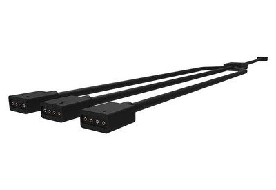 Cooler Master ファン用分岐ケーブル RGB Trident Fan cable 1-to-3｜R4-ACCY-RGBS-R2|PC内部パーツ系|ケーブル/コネクタ/変換・延長アダプタ