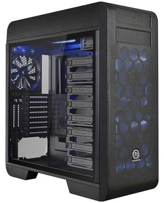 Thermaltake Core V71 TG 強化ガラスパネルを搭載フルタワー型PCケース｜CA-1B6-00F1WN-04|Extended ATX|PCケース