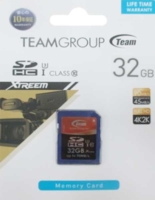 Team SDHCカード UHS-I U3 32GB｜HC032UHS03TG|SDカード | microSDカード|フラッシュメモリ