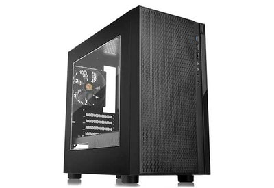 【アウトレット特価・新品】Thermaltake Versa H18 Window ミニタワー型microATX PCケース｜CA-1J4-00S1WN-00|Micro-ATX|PCケース