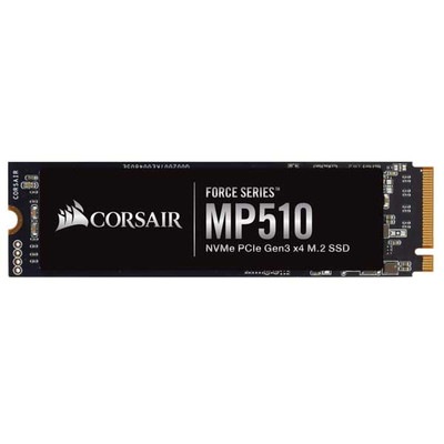 Corsair SSD Force MP510 series 容量1920GB M.2 2280 3D TLC NAND 3mm｜CSSD-F1920GBMP510|M.2|SSD