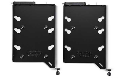 Fractal Design Define R6 HDD Drive Tray Kit - Type A 2xHDD DefineR6用HDDドライブトレイキット｜FD-ACC-HDD-A-BK-2P