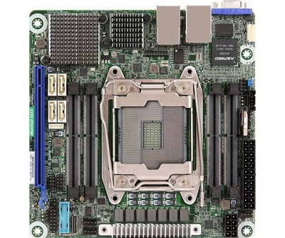 ASRock Rack X299 WSI/IPMI　Core X対応Mini-ITXマザーボード｜X299 WSI/IPMI|LGA2066(Intel)|マザーボード