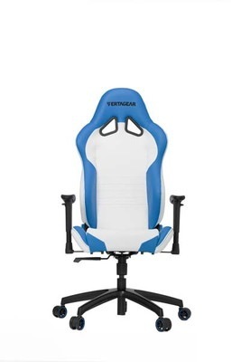 VertaGear Racing Series S-Line SL2000 Gaming Chair White＆Blue ゲーミングチェア ホワイト＆ブルー｜VG-SL2000_WBL|家具/ゲーミ