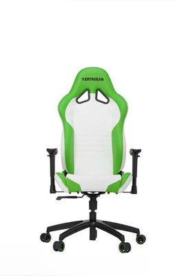 VertaGear Racing Series S-Line SL2000 Gaming Chair White＆Green ゲーミングチェア ホワイト＆グリーン｜VG-SL2000_WGR|家具/ゲ