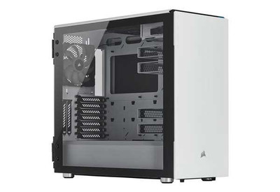 Corsair Carbide 678C Tempered Glass ホワイト 防音材を装備したミドルタワー型PCケース｜CC-9011170-WW|Extended ATX|PCケース