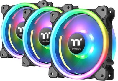 Thermaltake Riing Trio PLUS 14 RGB Radiator Fan TT Premium Edition 3Pack 140mmファン 3個セット｜CL-F077-PL14